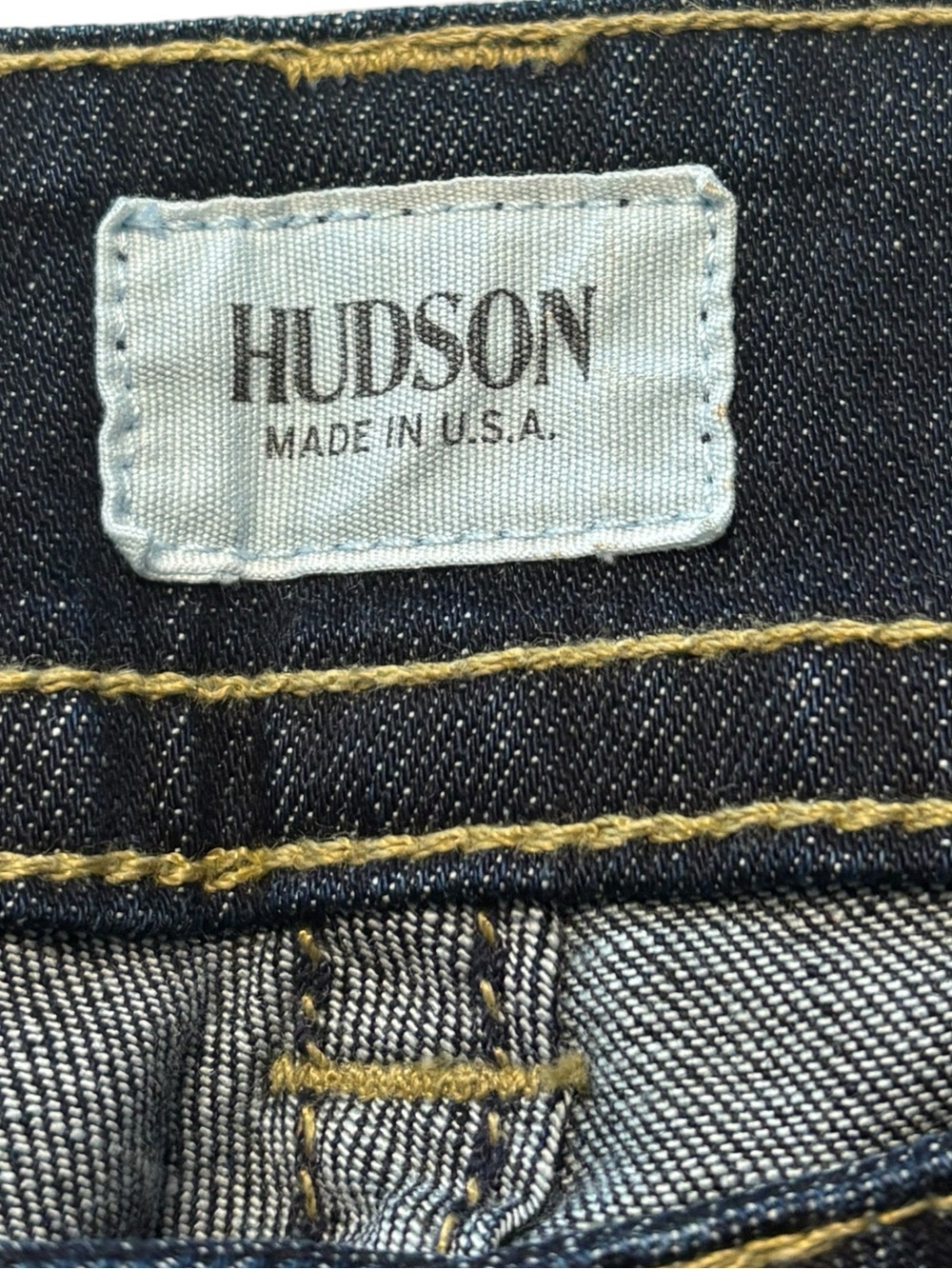 Hudson Jeans Supermodel Signature Jeans Size 31 LONG Dark Wash Elm Low Rise NWT - Picture 5 of 10
